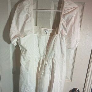 Draper James White Mini Dress
